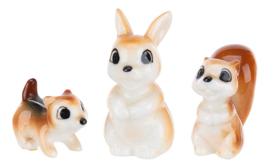 A Set of "Snow White" Animal Figurines. (1 of 3)