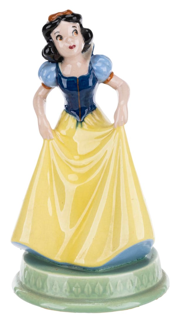 An Evan K. Shaw "Snow White" Table Lamp Base. (1 of 4)