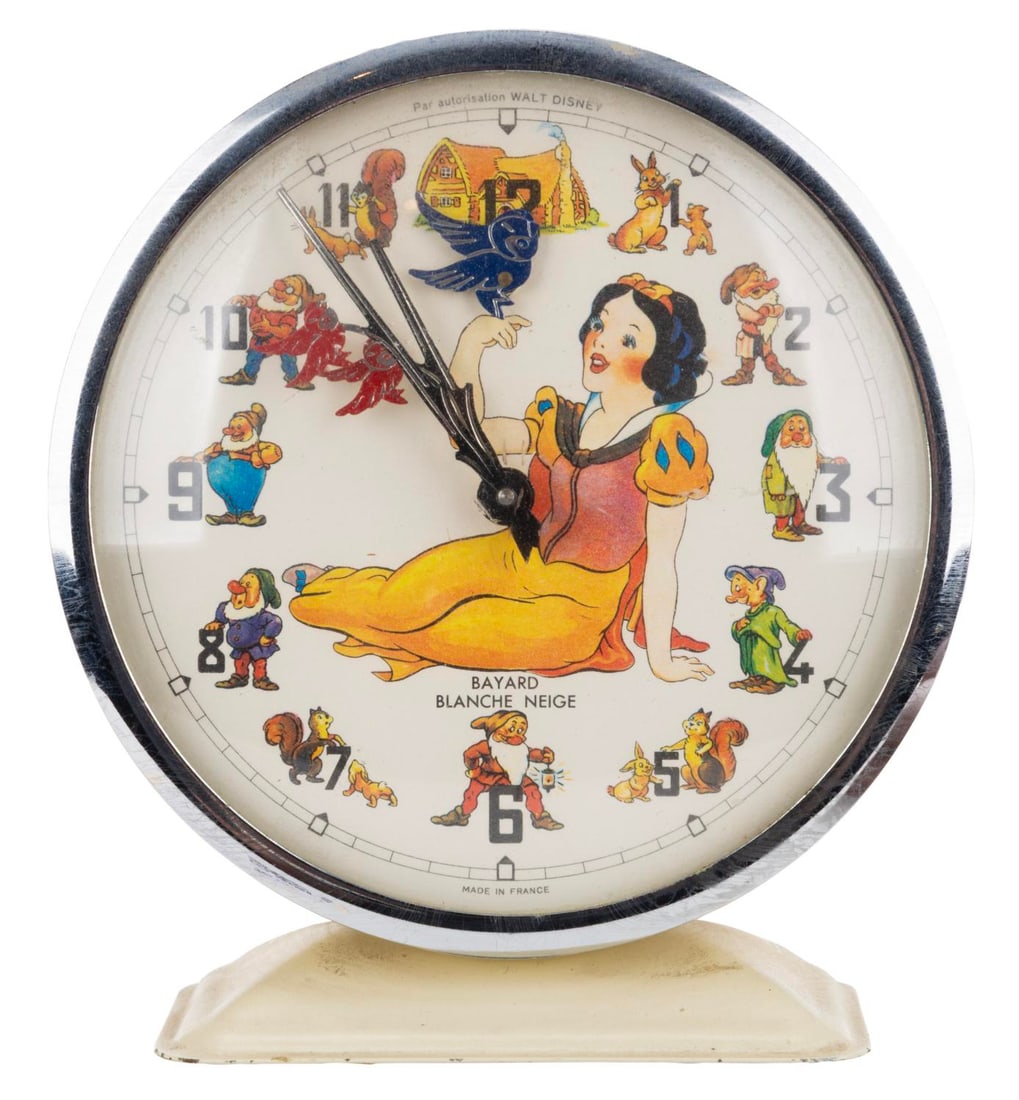 A "Snow White and the Seven Dwarfs" Alarm Clock. (1 of 2)