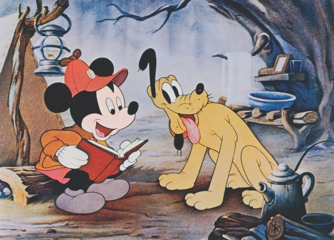 A Frank and Ollie Signed "The Pointer" Serigraph Cel. - 3