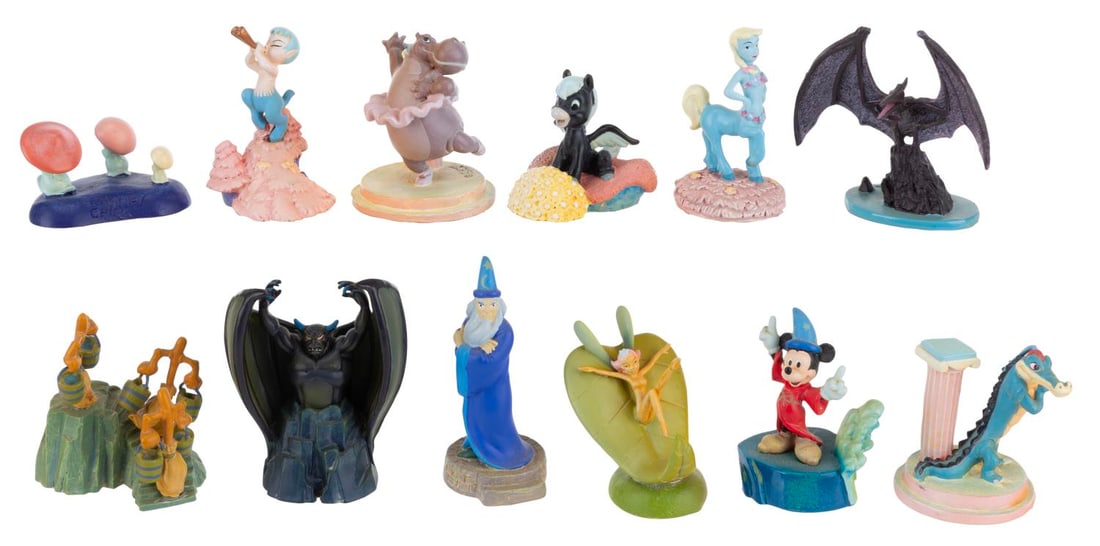 A Collection of "Fantasia" Pewter Miniatures. (1 of 2)