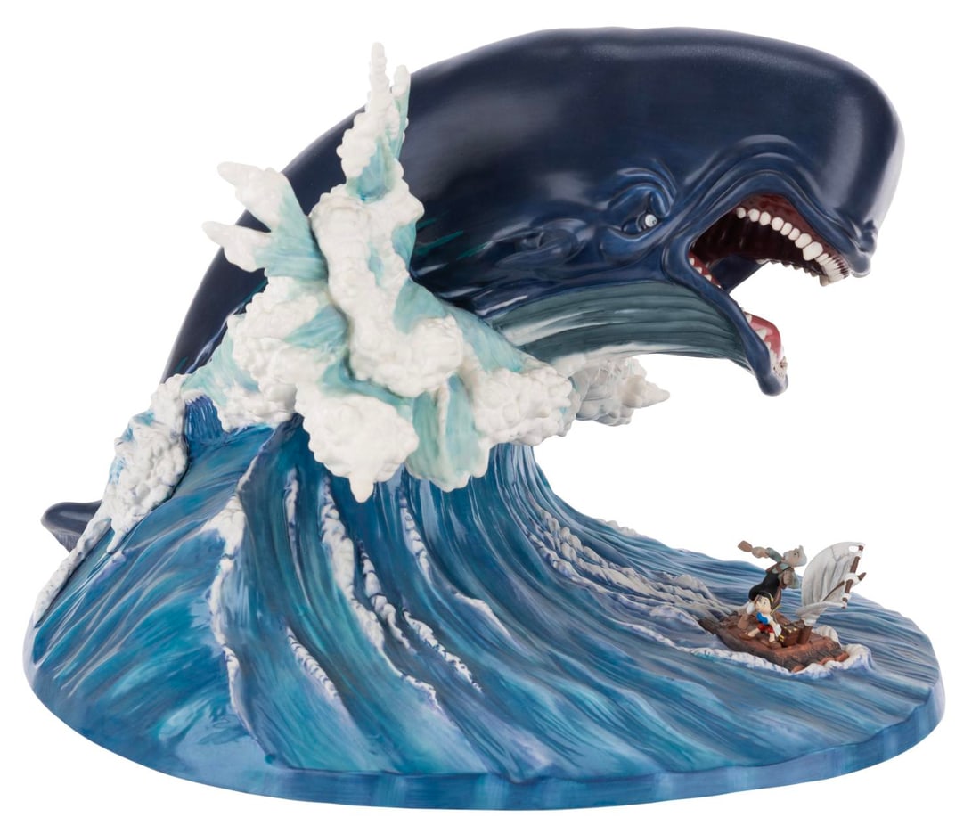 A WDCC "Monstro's Revenge" Figurine. (1 of 8)