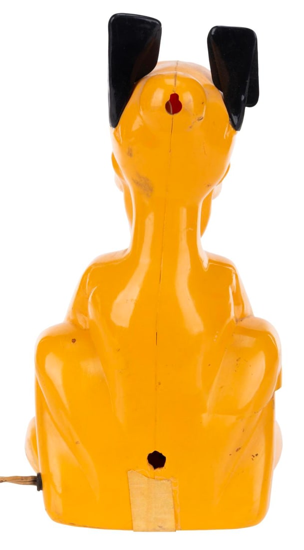 A Pluto Figural Clock. - 4