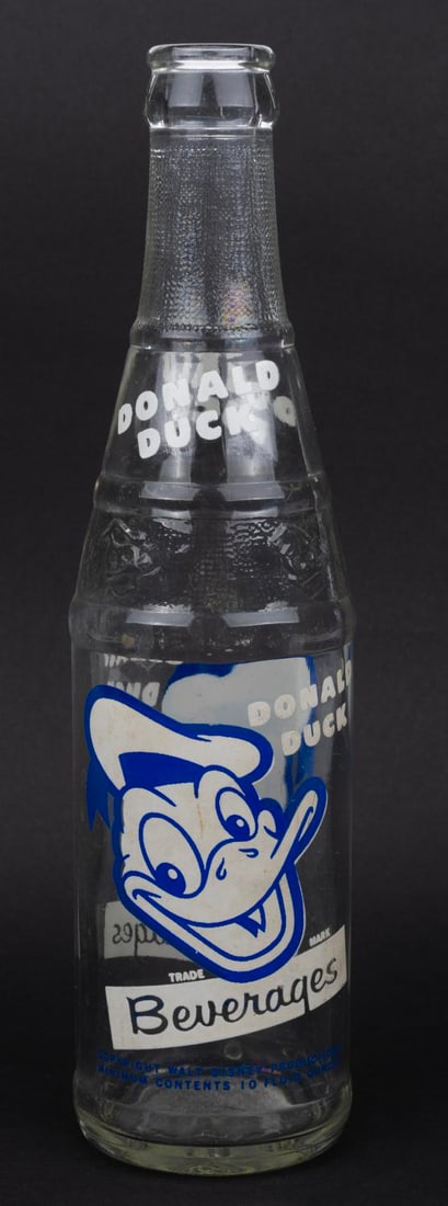 A Donald Duck Beverages Bottle. (1 of 2)