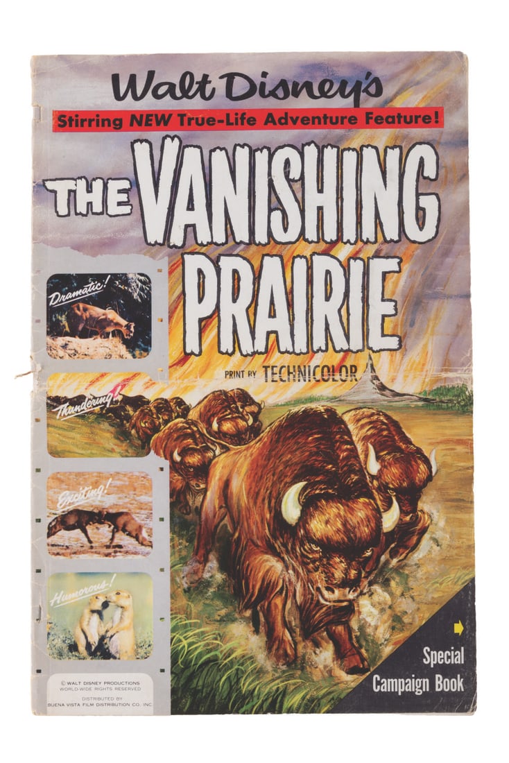 "The Vanishing Prairie" Press Book. (1 of 5)