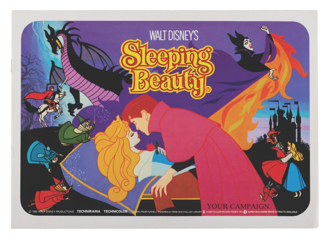 A "Sleeping Beauty" Campaign Advertising Book. (1 of 4)