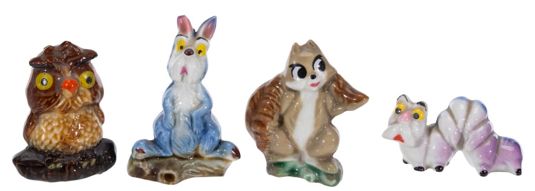 A Collection of "The Sword in the Stone" Ceramic Figurines. (1 of 3)