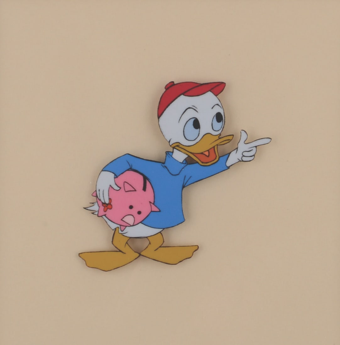 An Original "Scrooge McDuck and Money" Production Cel. (1 of 3)