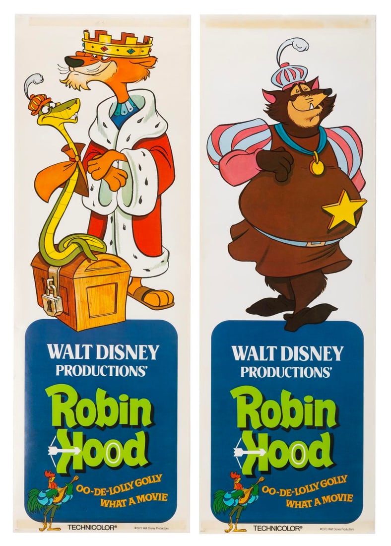 A Pair of "Robin Hood" Insert Posters. (1 of 3)