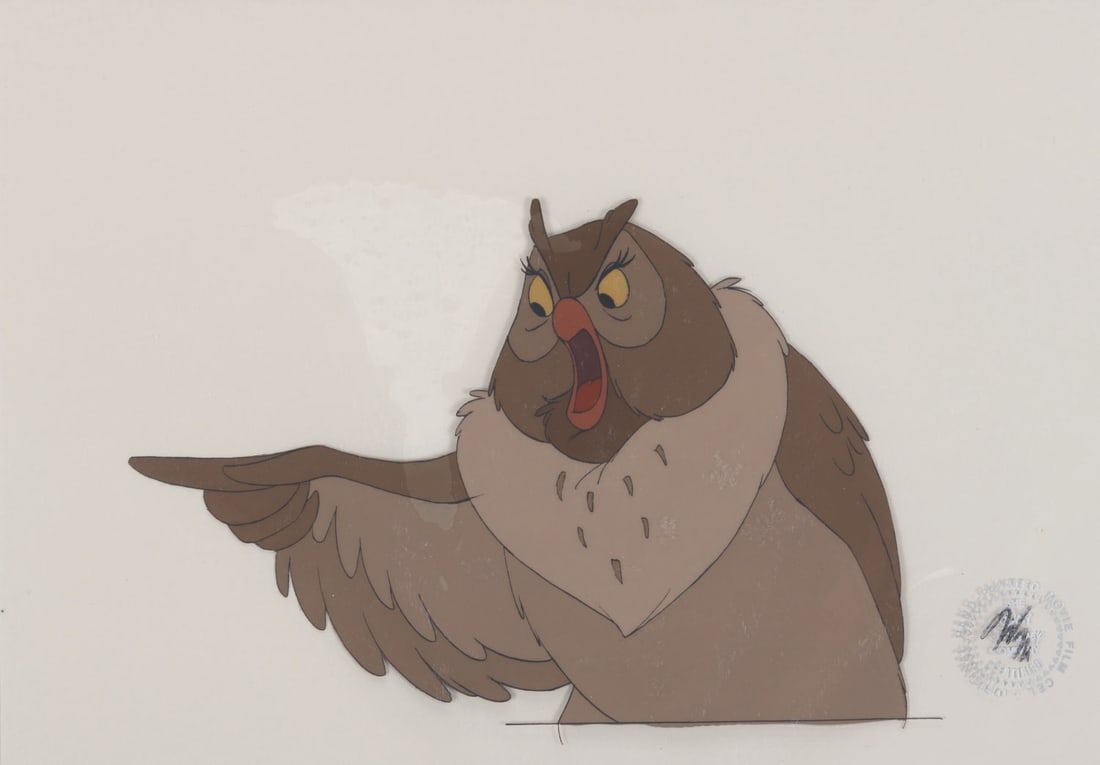 A "The Fox and the Hound" Original Production Cel. (1 of 3)