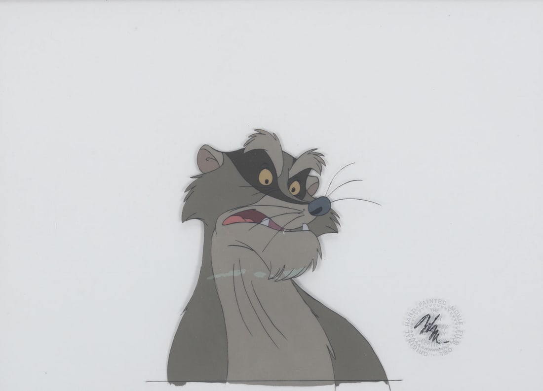 An Original "The Fox and the Hound" Production Cel. (1 of 3)