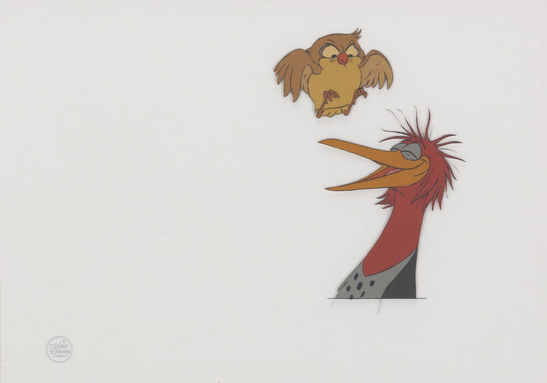 An Original "The Fox and the Hound" Production Cel. (1 of 3)