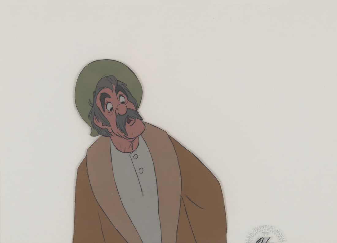 A "The Fox and the Hound" Original Production Cel. (1 of 3)