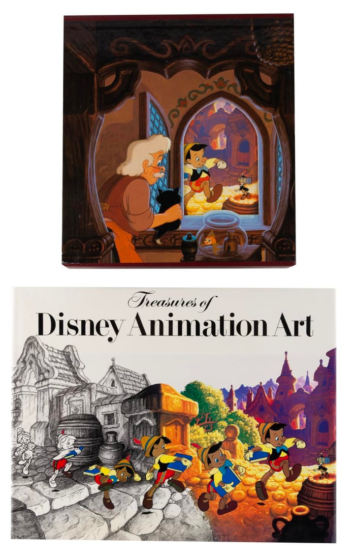 Illusion of Life Signed by Frank and Ollie, and Treasures of Disney Animation Art. (1 of 12)