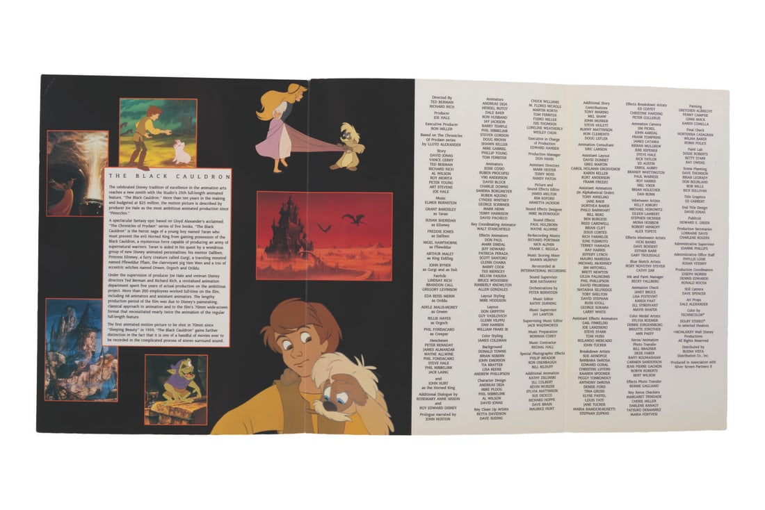 A "The Black Cauldron" Program. - 3