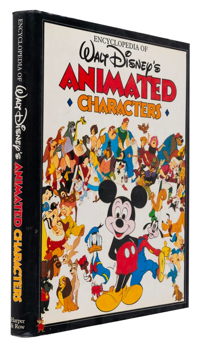 A Walt Disney's Animated Characters Encyclopedia.: (Harper & Row, 1987) A first edition of John Grant?s Encyclopedia of Walt Disney?s Animated Characters. This 1987 edition includes details on every character up to and including "The Great Mouse
