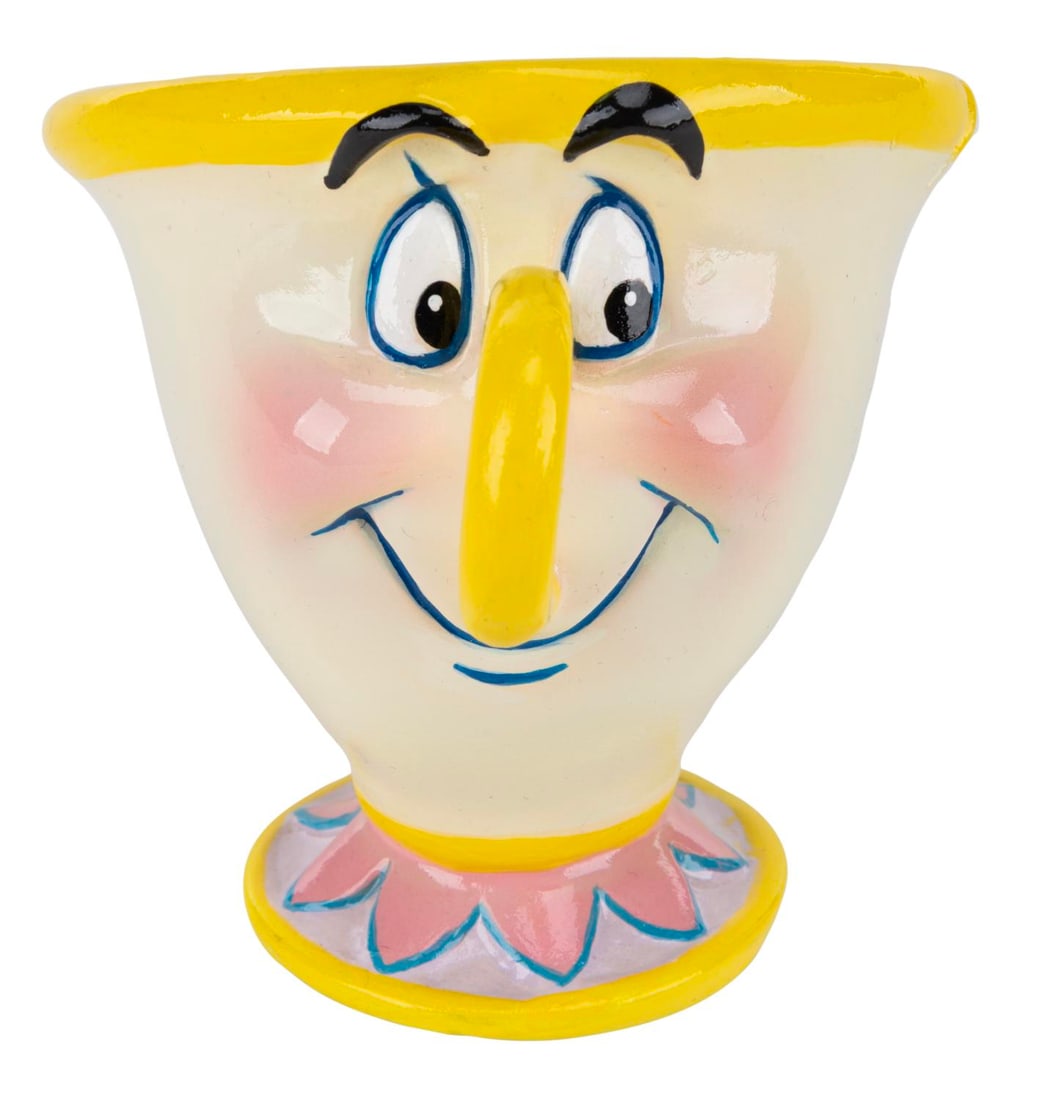A Chip "Beauty and the Beast" Disney Store Display Figure. (1 of 4)