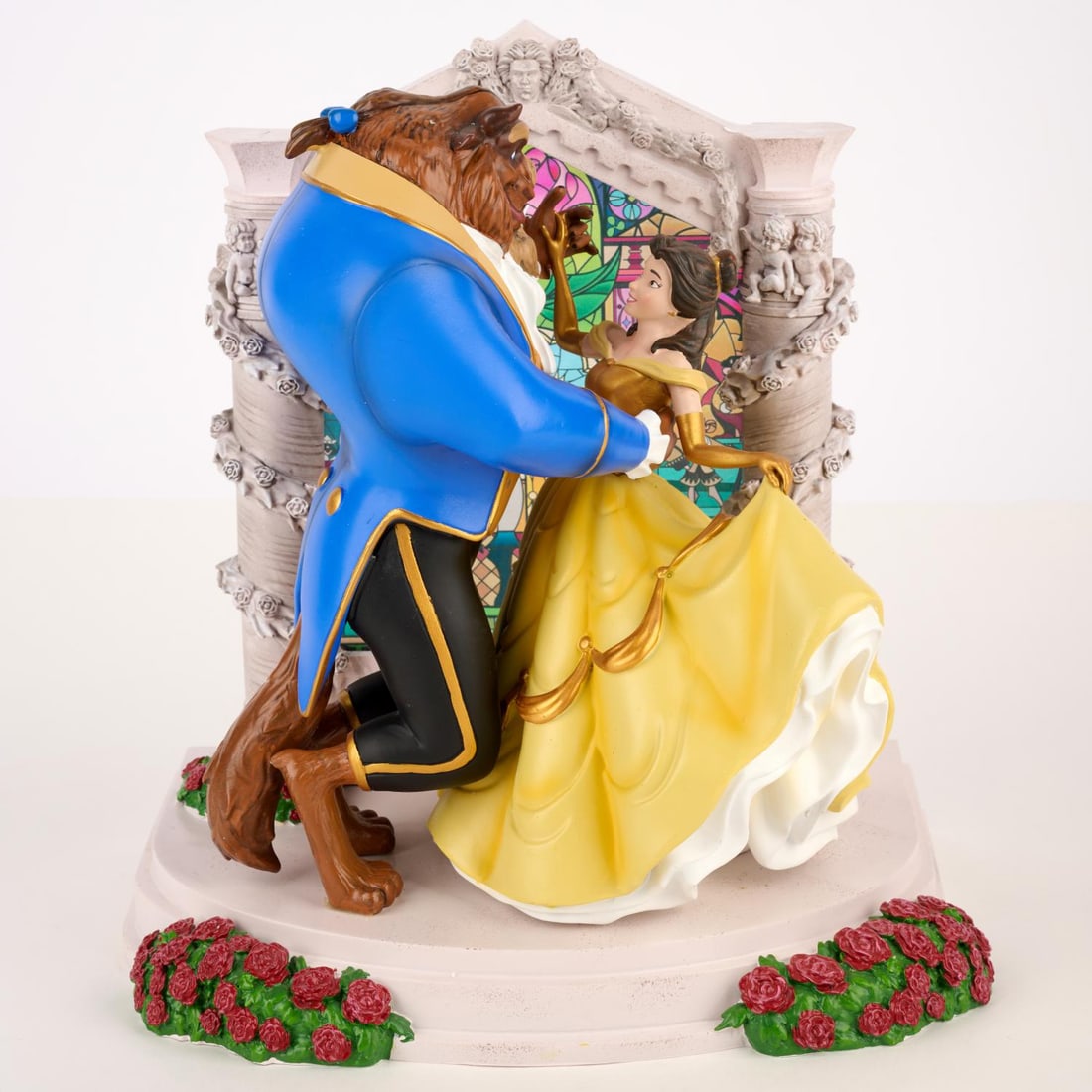 A Light-Up "Beauty and the Beast" Figurine. (1 of 12)