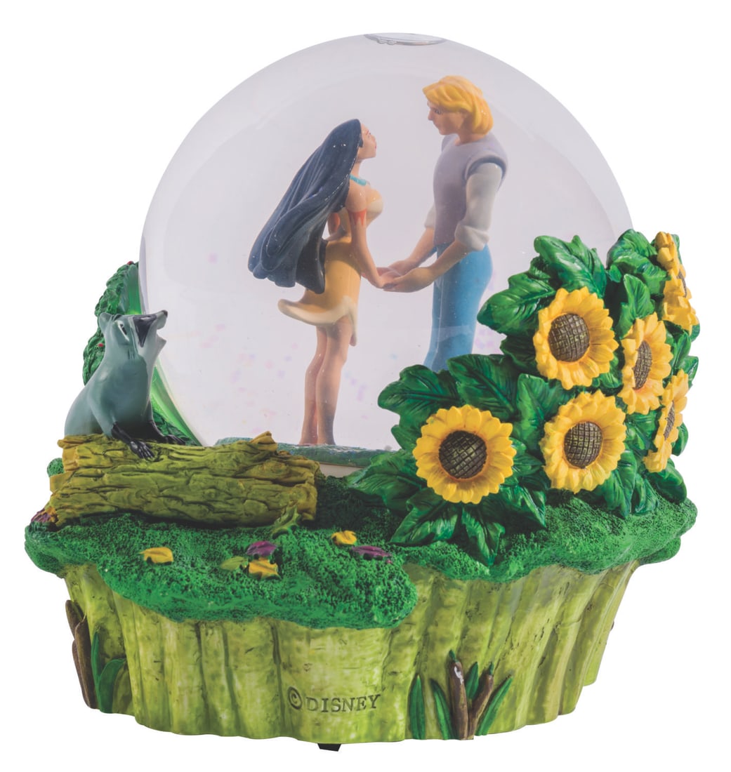 A "Pocahontas" Musical Snow Globe. (1 of 2)