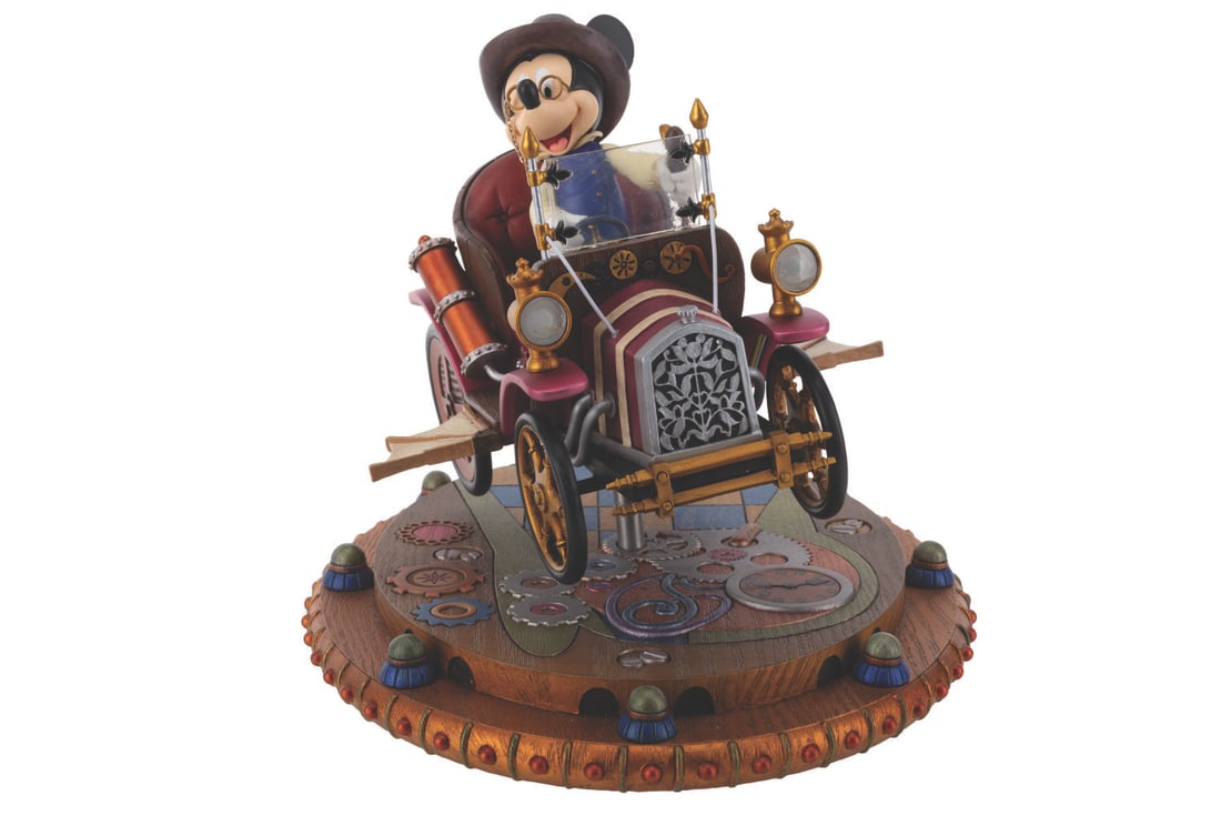A Steampunk Mickey Mouse Figurine. - 9