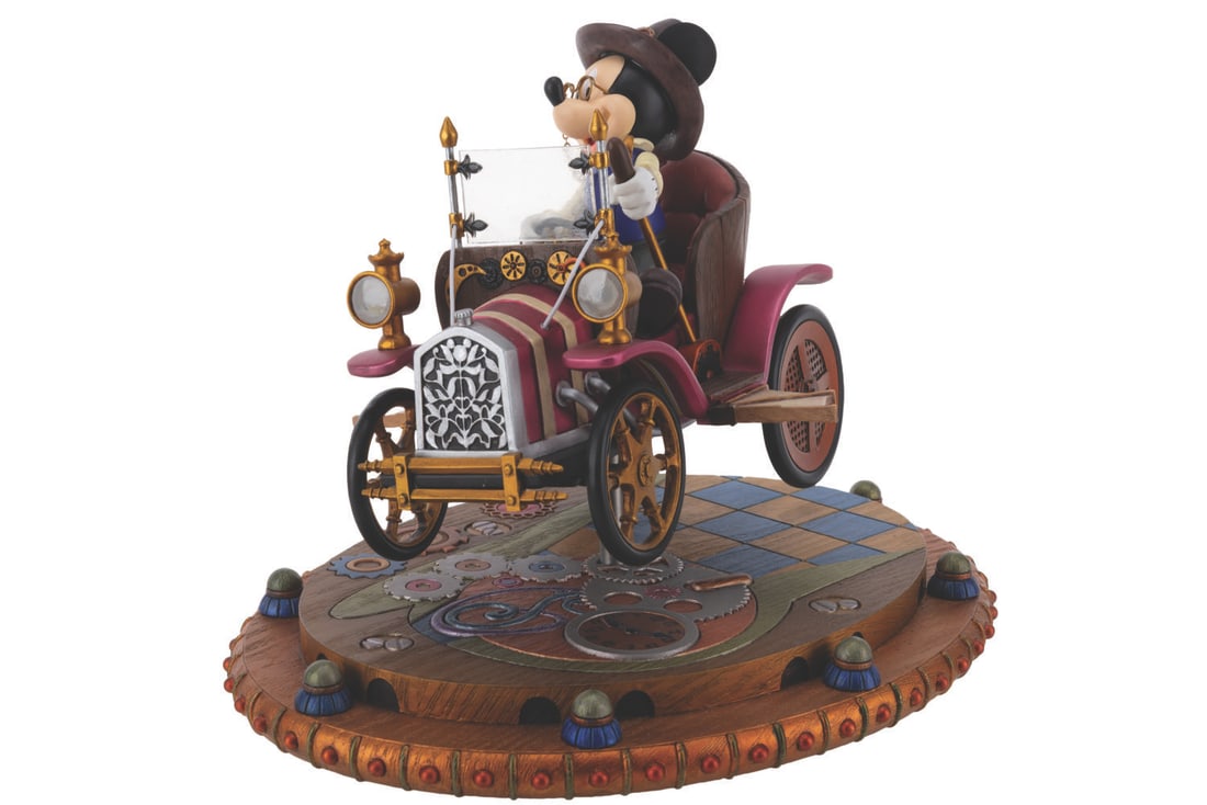 A Steampunk Mickey Mouse Figurine. - 11