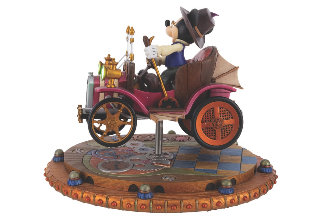 A Steampunk Mickey Mouse Figurine. - 13