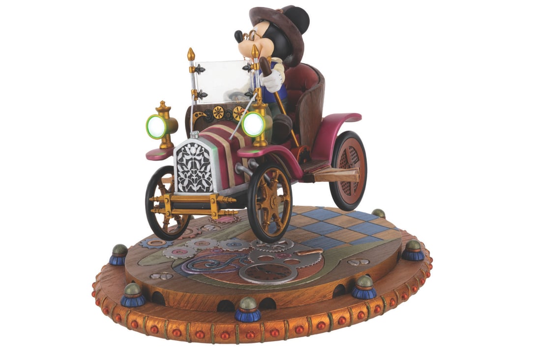 A Steampunk Mickey Mouse Figurine. - 14