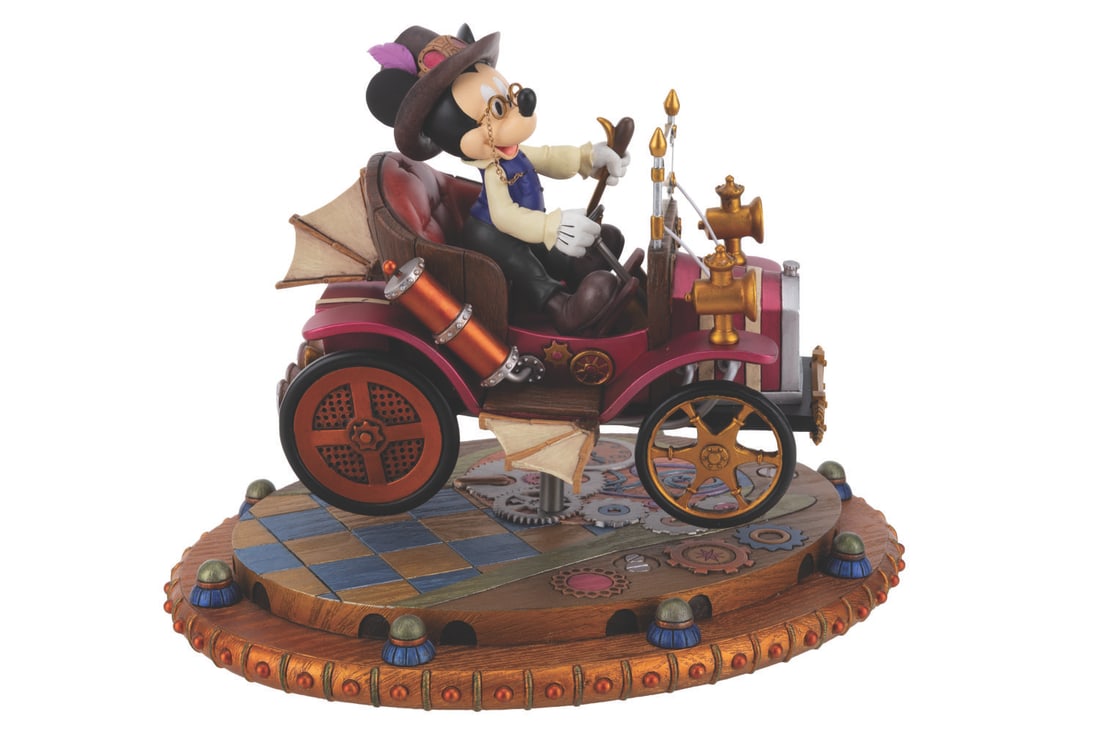 A Steampunk Mickey Mouse Figurine. - 17