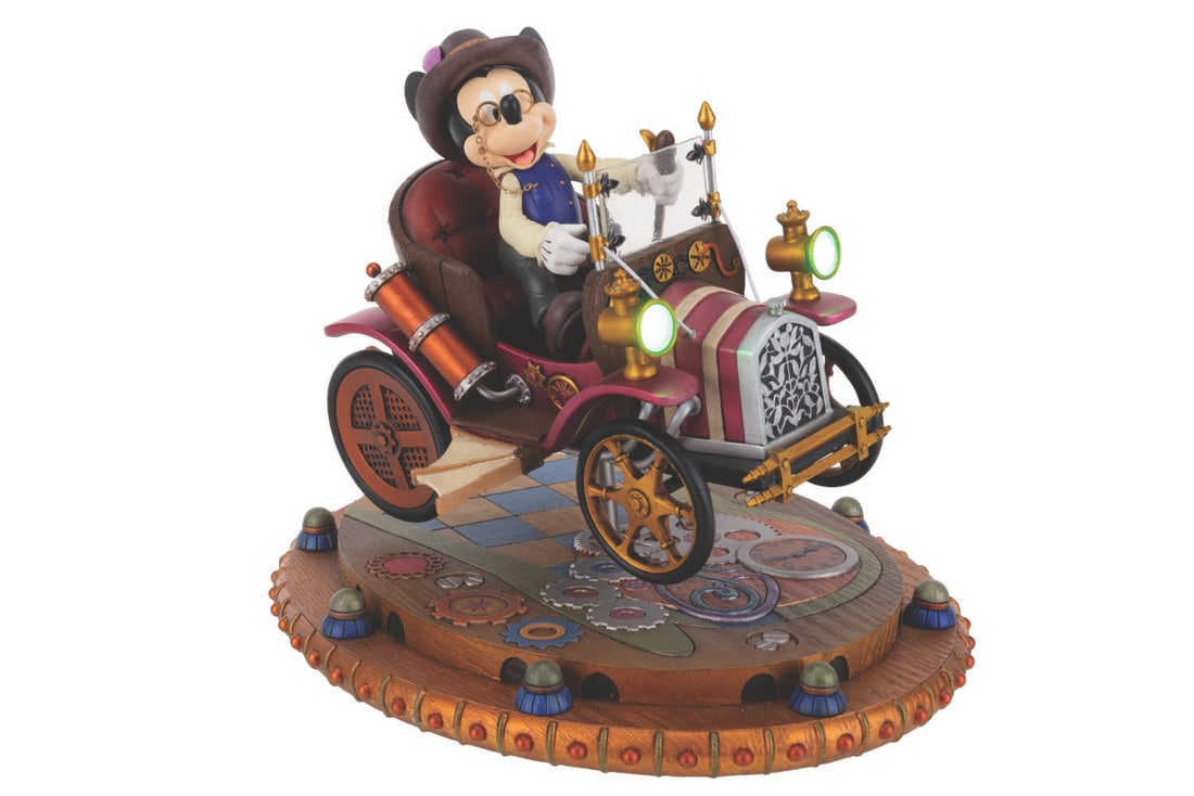 A Steampunk Mickey Mouse Figurine. - 4