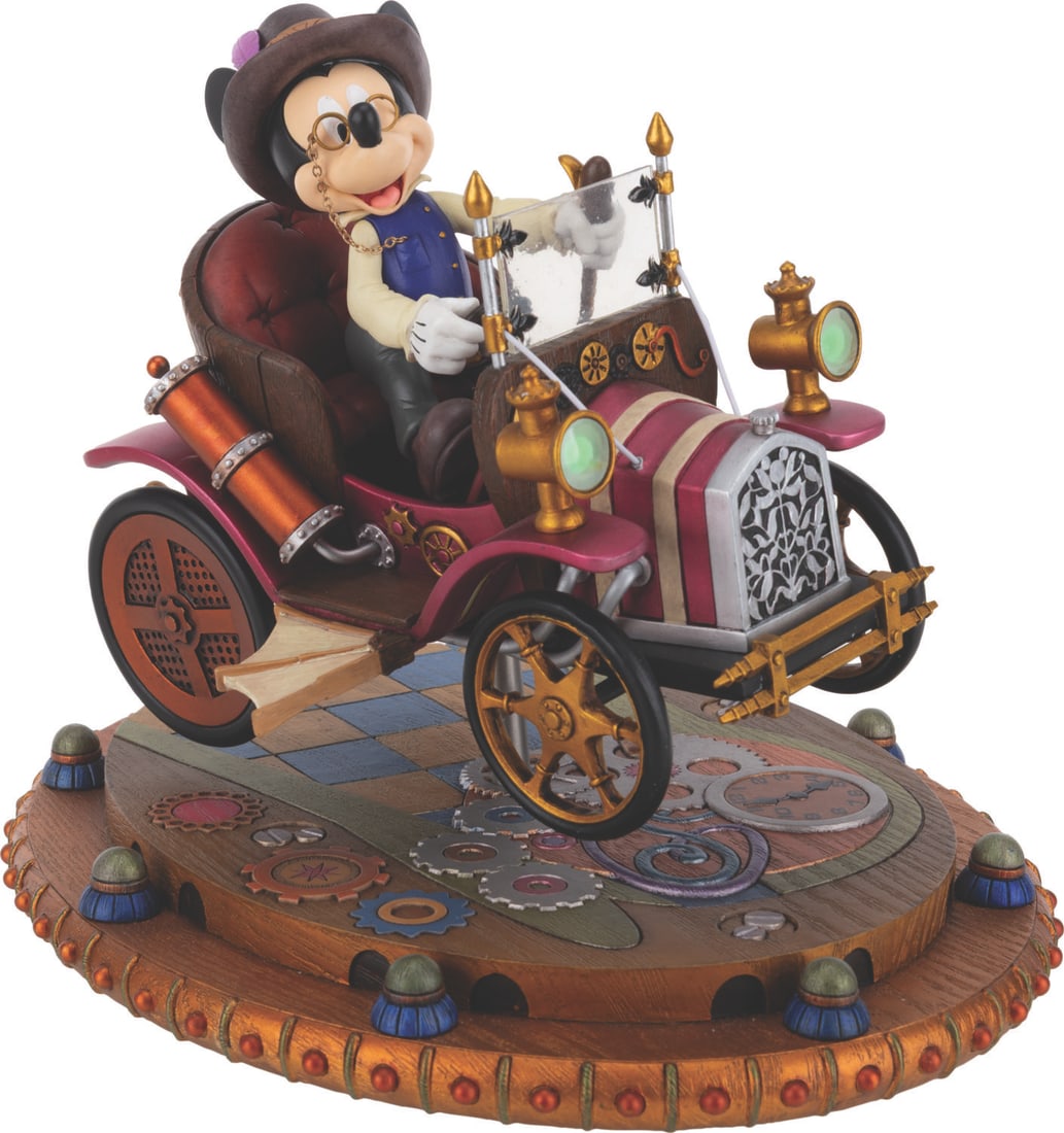 A Steampunk Mickey Mouse Figurine. - 5