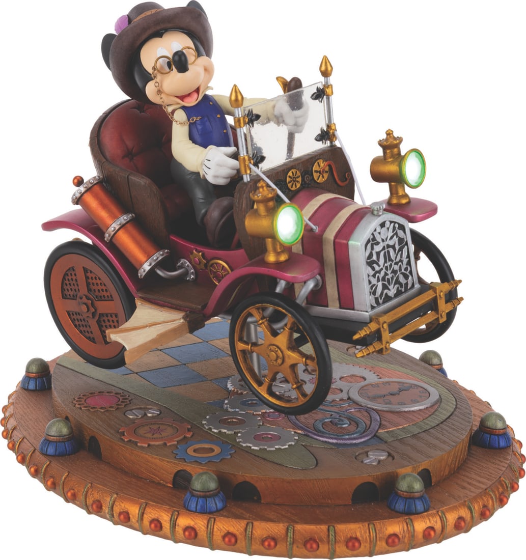 A Steampunk Mickey Mouse Figurine. - 6