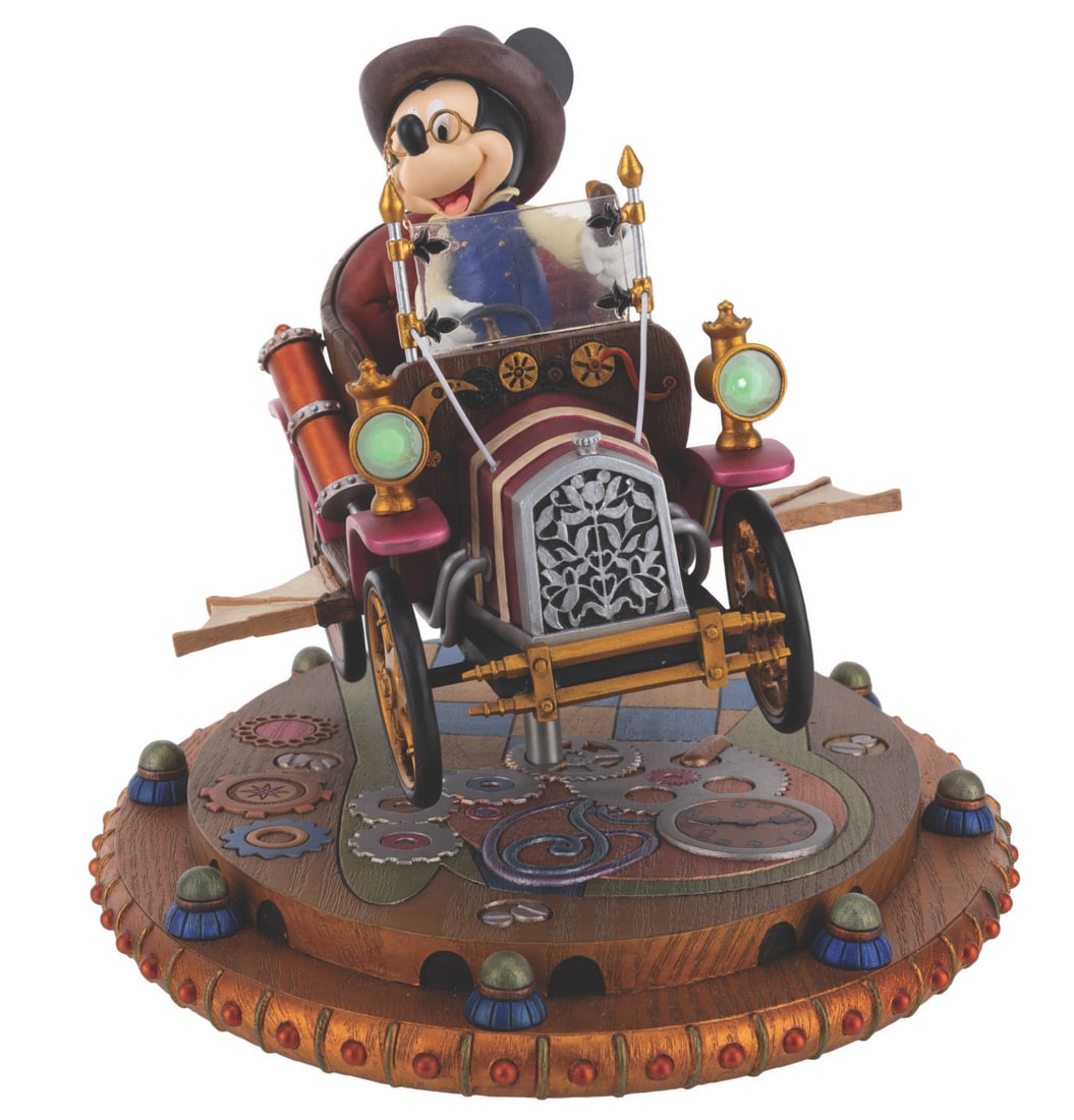 A Steampunk Mickey Mouse Figurine. - 8