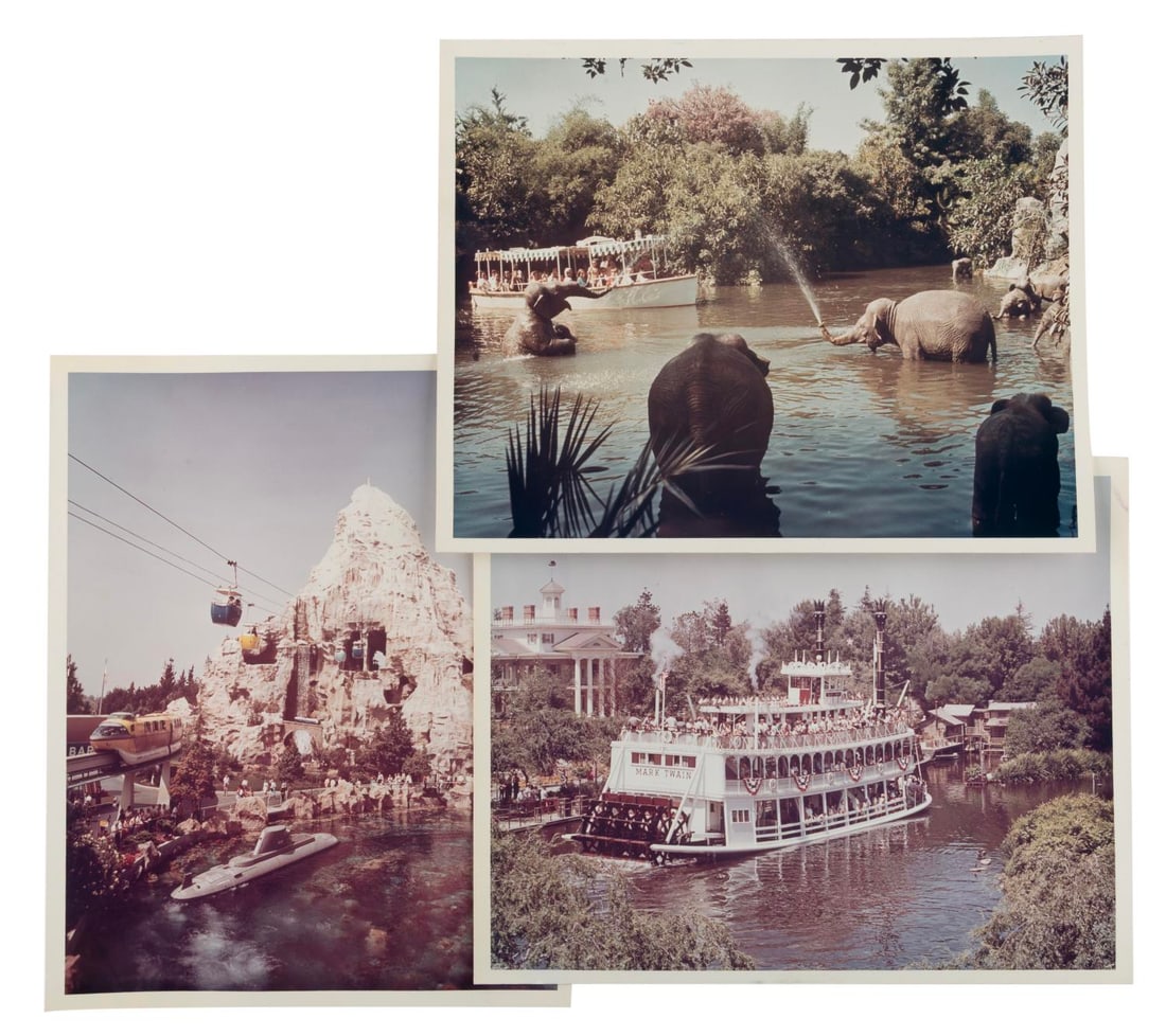 Three Early Disneyland Photos. (1 of 4)