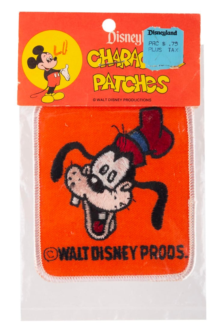 A Goofy Disneyland Character Patch. (1 of 1)