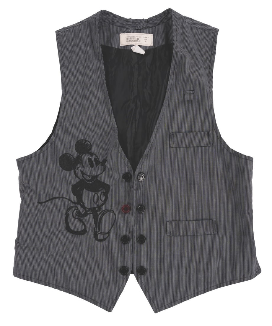 A Disney Parks Cast Member Mickey Mouse Costume Vest. (1 of 1)
