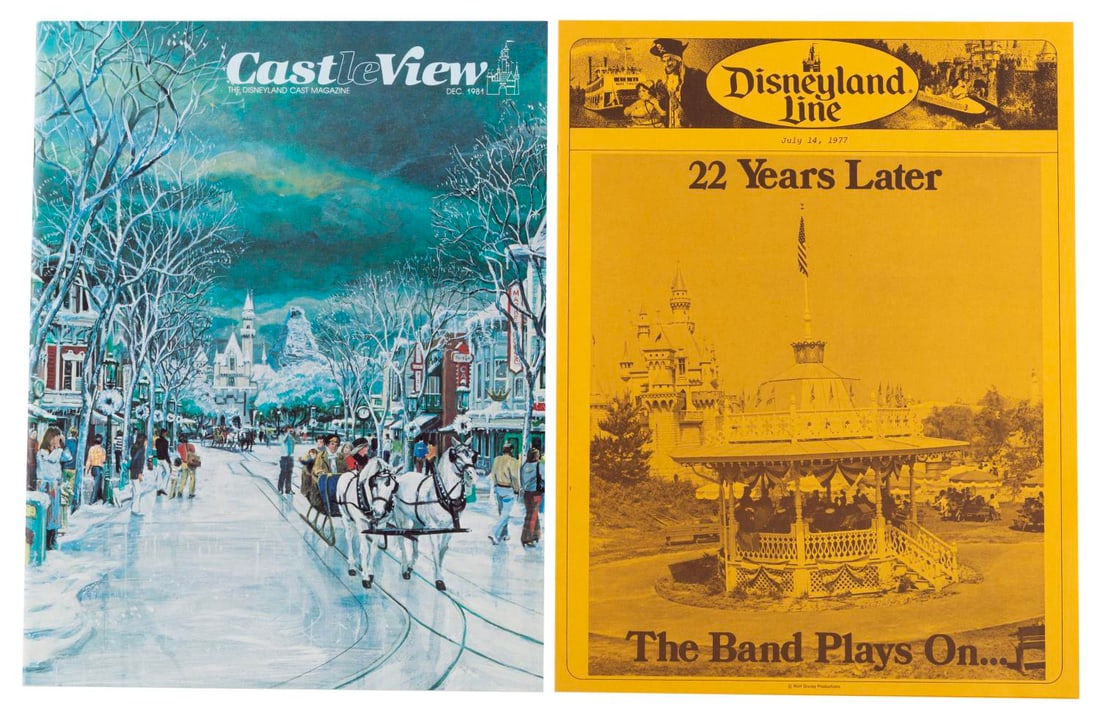 A Pair of Disneyland Cast Member Publications. (1 of 5)