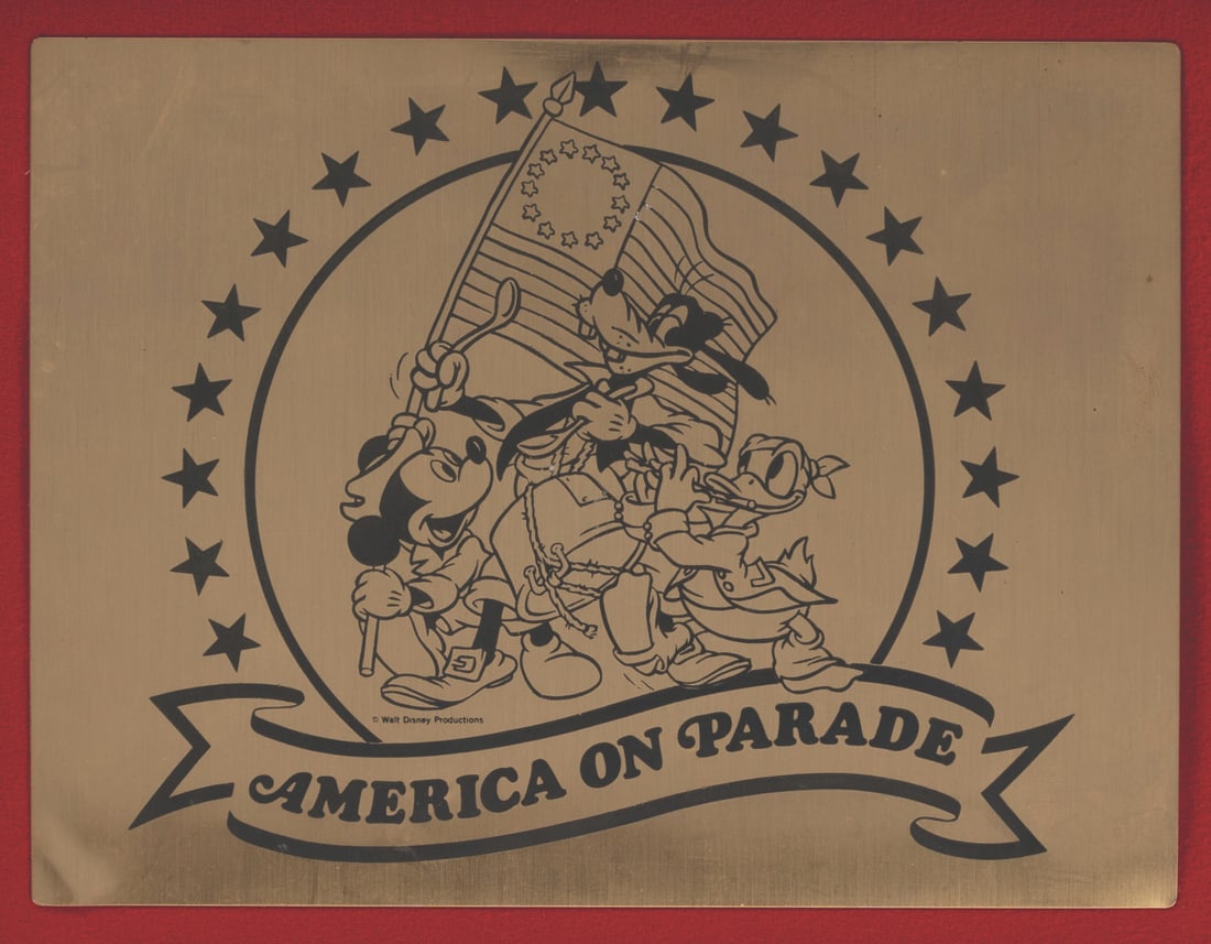 An America On Parade Limited Edition Plaque. (1 of 3)