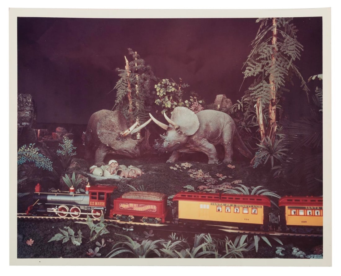 A Primeval World Triceratops Model Photo. (1 of 1)