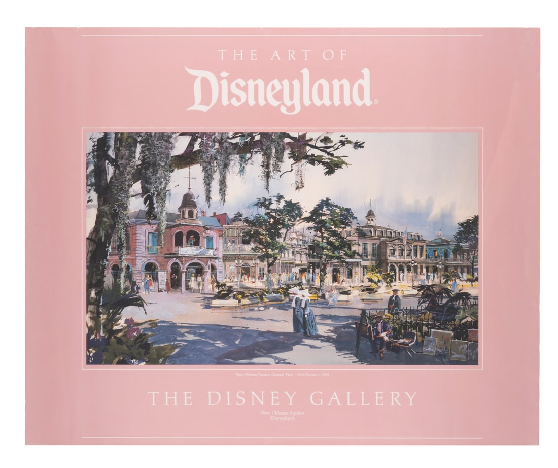 A Disney Gallery New Orleans Square Poster. (1 of 1)