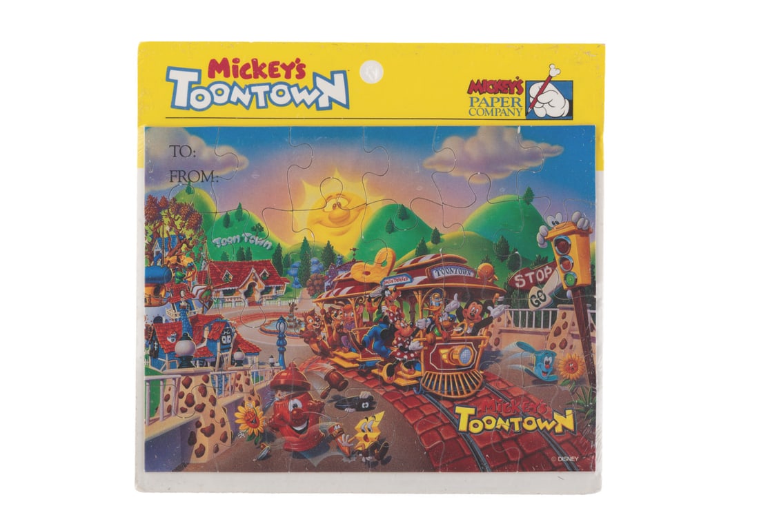 A Mickey's Toontown Postcard Puzzle. (1 of 2)