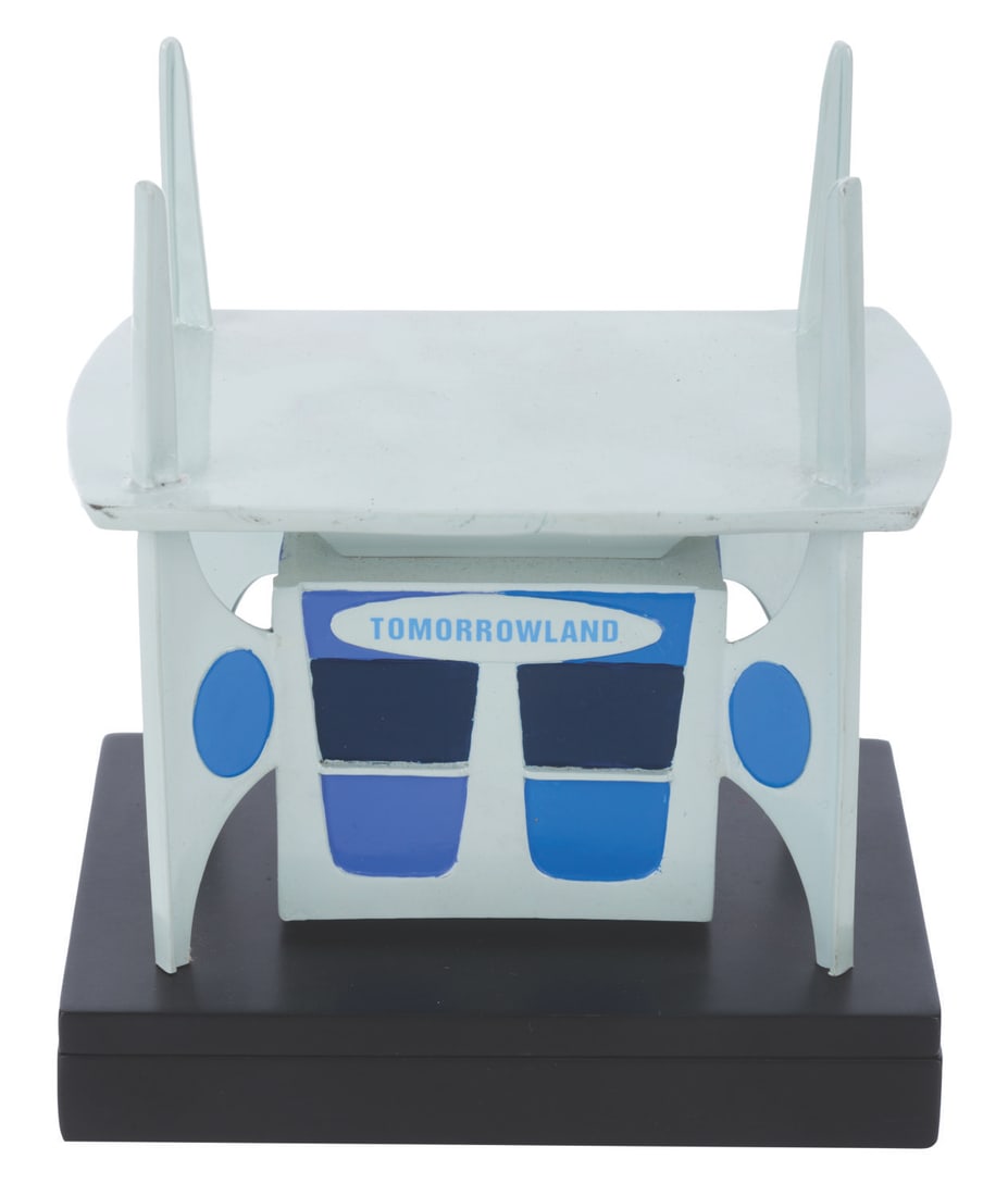 A Repaired Tomorrowland Ticket Booth Replica. (1 of 5)