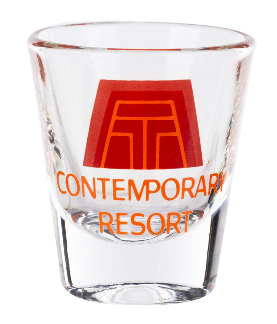 A Contemporary Resort Shot Glass. (1 of 1)