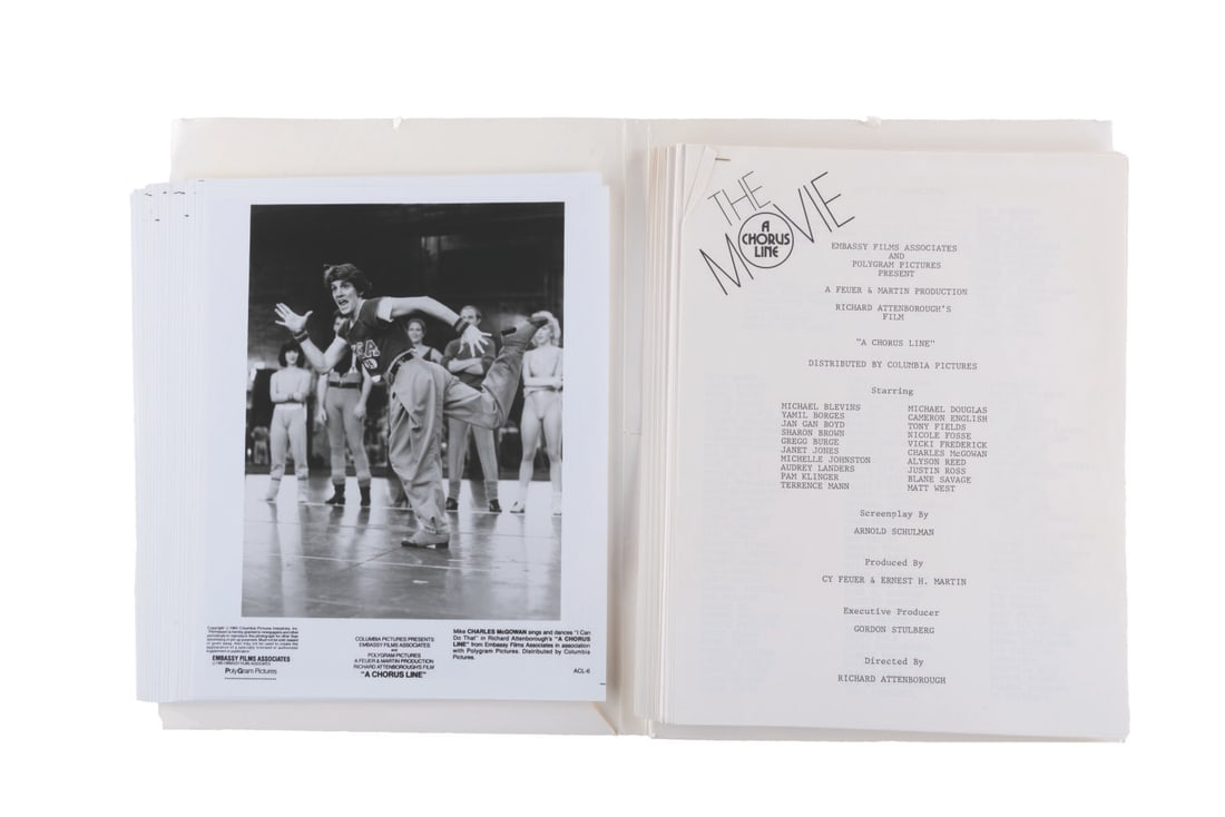 A "A Chorus Line" Press Kit. - 2