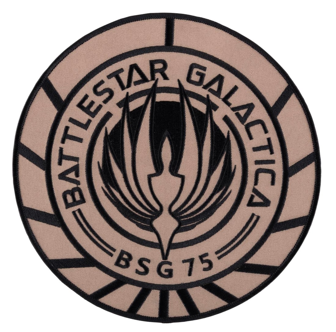 A "Battlestar Galactica" BSG 75 Back Patch. (1 of 1)