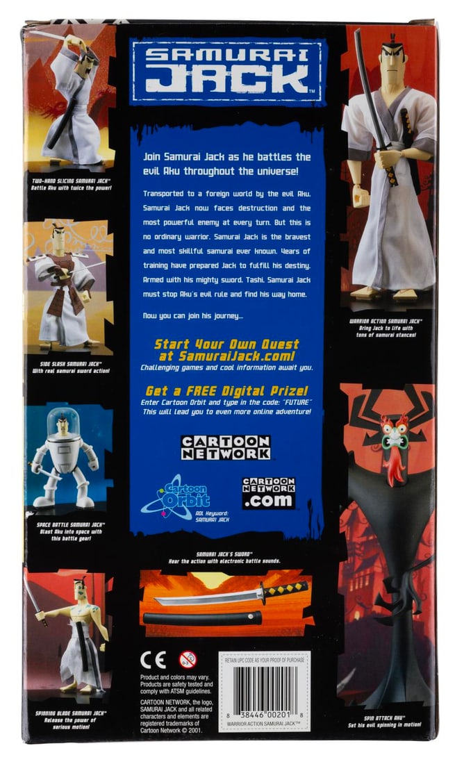 A Warrior Action "Samurai Jack" Figure. - 2
