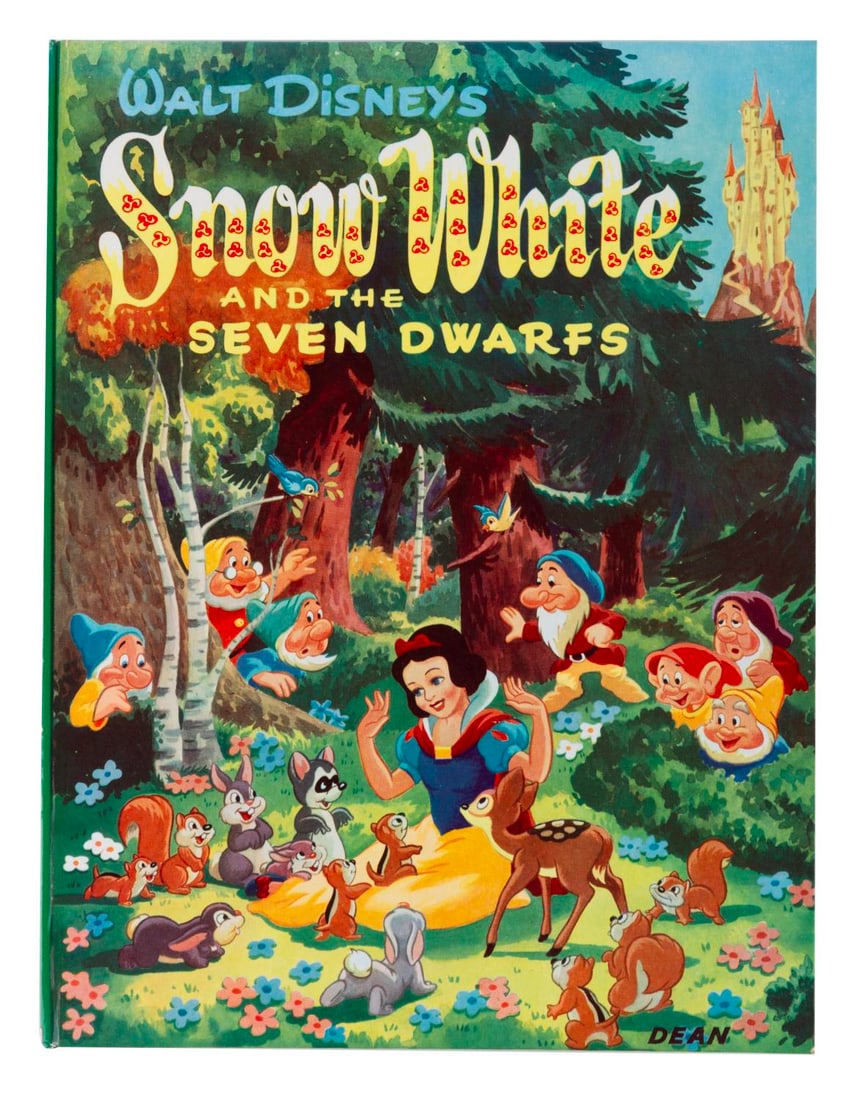A British "Snow White and the Seven Dwarfs" Book. (1 of 4)