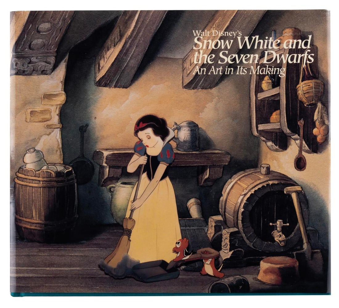 A "Snow White and the Seven Dwarfs" An Art in Its Making Book.: (Disney-Hyperion, 1994) A first edition Walt Disney's Snow White and the Seven Dwarfs: An Art in Its Making. Measuring 9.75" x 11", the hardcover book is in very good condition with light edge wear to