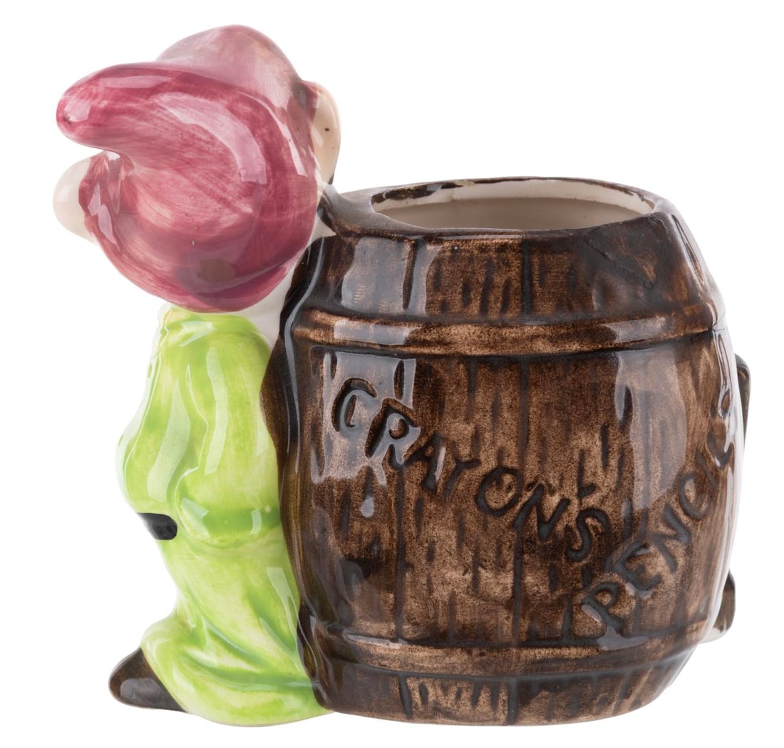 A "Snow White" Dopey Ceramic Pencil Sharpener. - 4