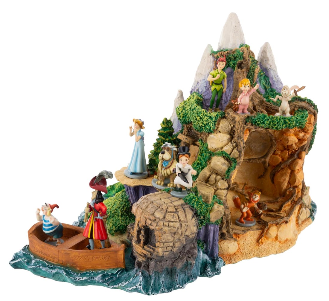 A "Peter Pan's Neverland" Figurine Set by Olszewski. (1 of 14)