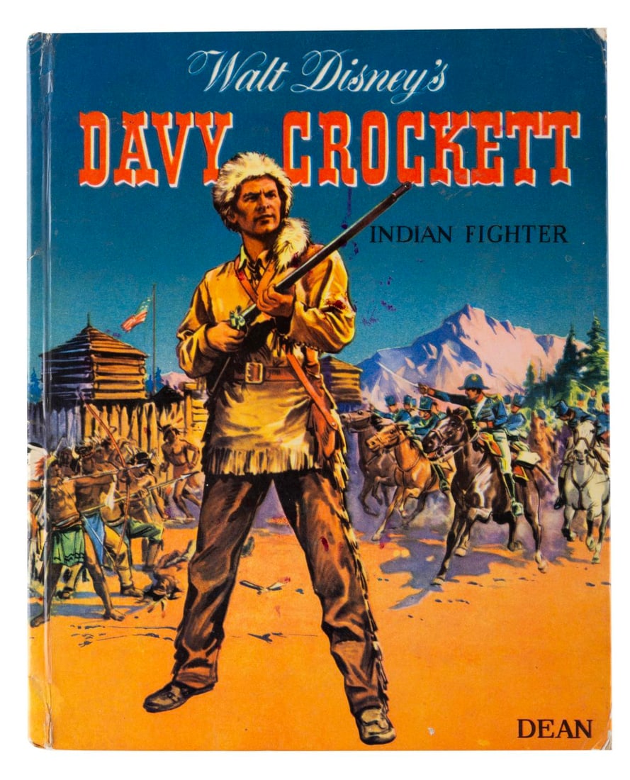 A Walt Disney's Davy Crockett: Indian Fighter Book. (1 of 3)